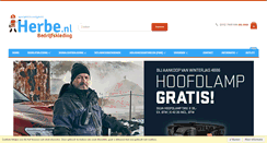 Desktop Screenshot of herbe.nl